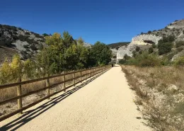 Vía Verde Santander-Mediterráneo a su paso por Vivar del Cid