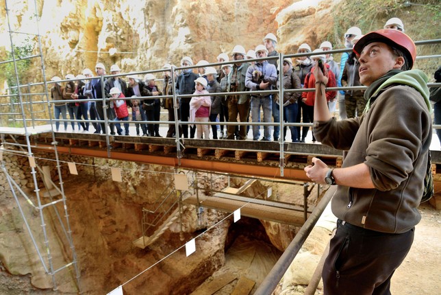 Visitas a atapuerca